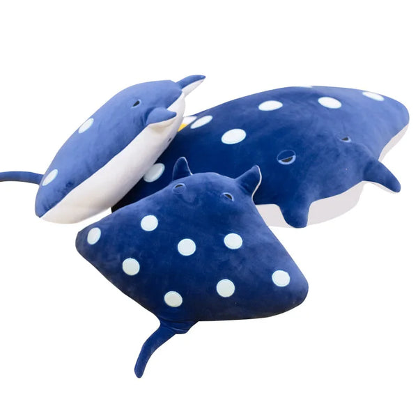 Cute Cartoon Mobula Plush Toys Flying Rays Stuffed Animals Toys Manta Ray Dolls