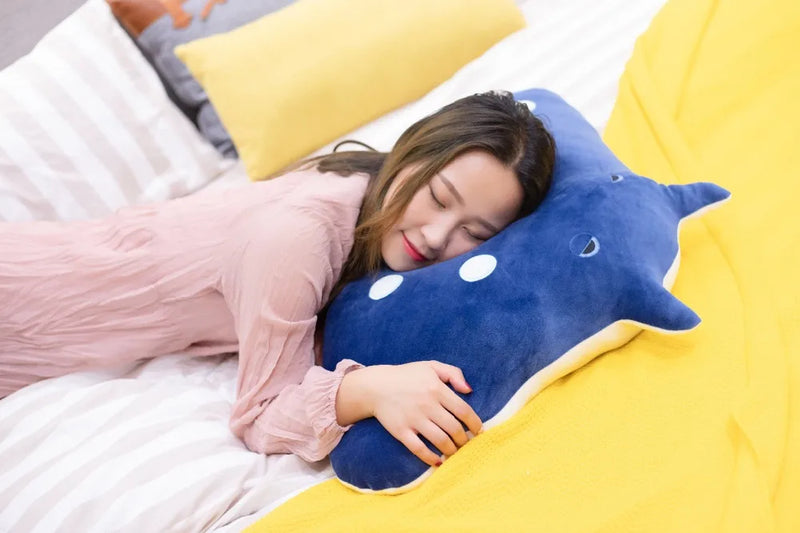 Cute Cartoon Mobula Plush Toys Flying Rays Stuffed Animals Toys Manta Ray Dolls