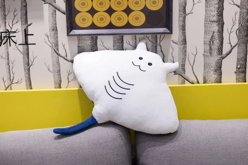 Cute Cartoon Mobula Plush Toys Flying Rays Stuffed Animals Toys Manta Ray Dolls