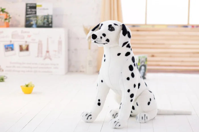 Lifelike plush toy Giant Dalmatian Dog Stuffed Animals Dog Plush Toys Gift For Birthday
