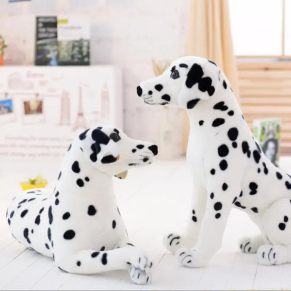 Lifelike plush toy Giant Dalmatian Dog Stuffed Animals Dog Plush Toys Gift For Birthday