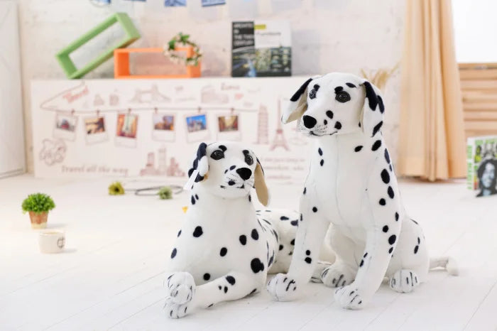 Lifelike plush toy Giant Dalmatian Dog Stuffed Animals Dog Plush Toys Gift For Birthday