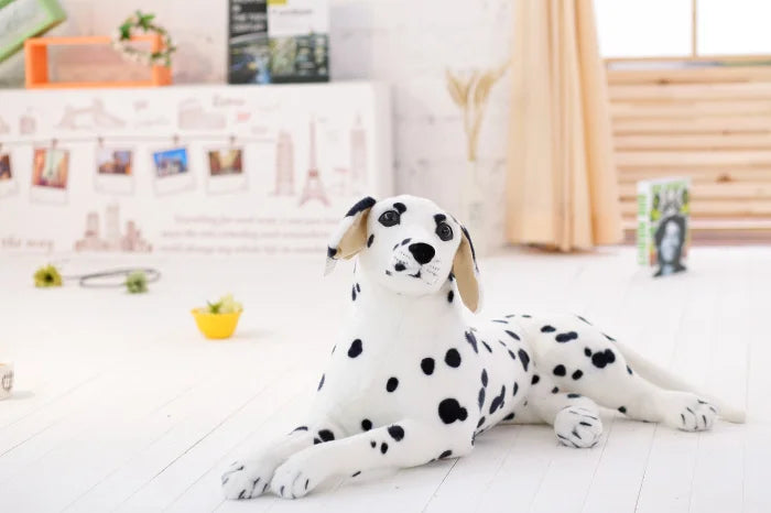 Lifelike plush toy Giant Dalmatian Dog Stuffed Animals Dog Plush Toys Gift For Birthday