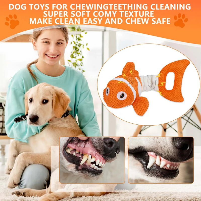 Squeaky Plush Dog Toys Interactive Durable Toys For Indoor And Outdoor Dog Chew Toys To Keep Them Busy For All Dogs Pet Supplies