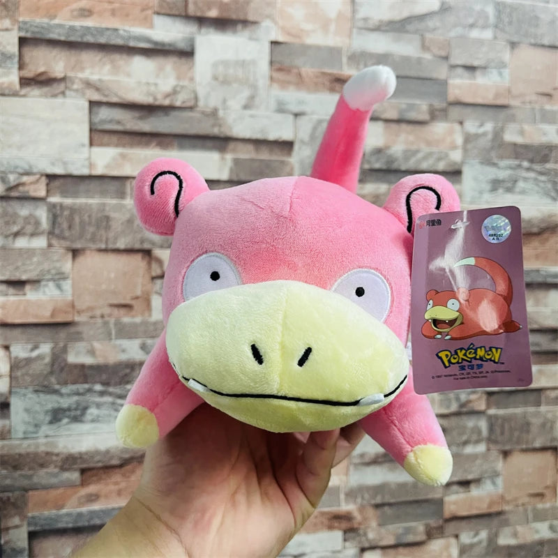 Original 25cm Slowpoke Stuffed Animals Toy Pokemon Kids Gift Pokemon Plush Doll