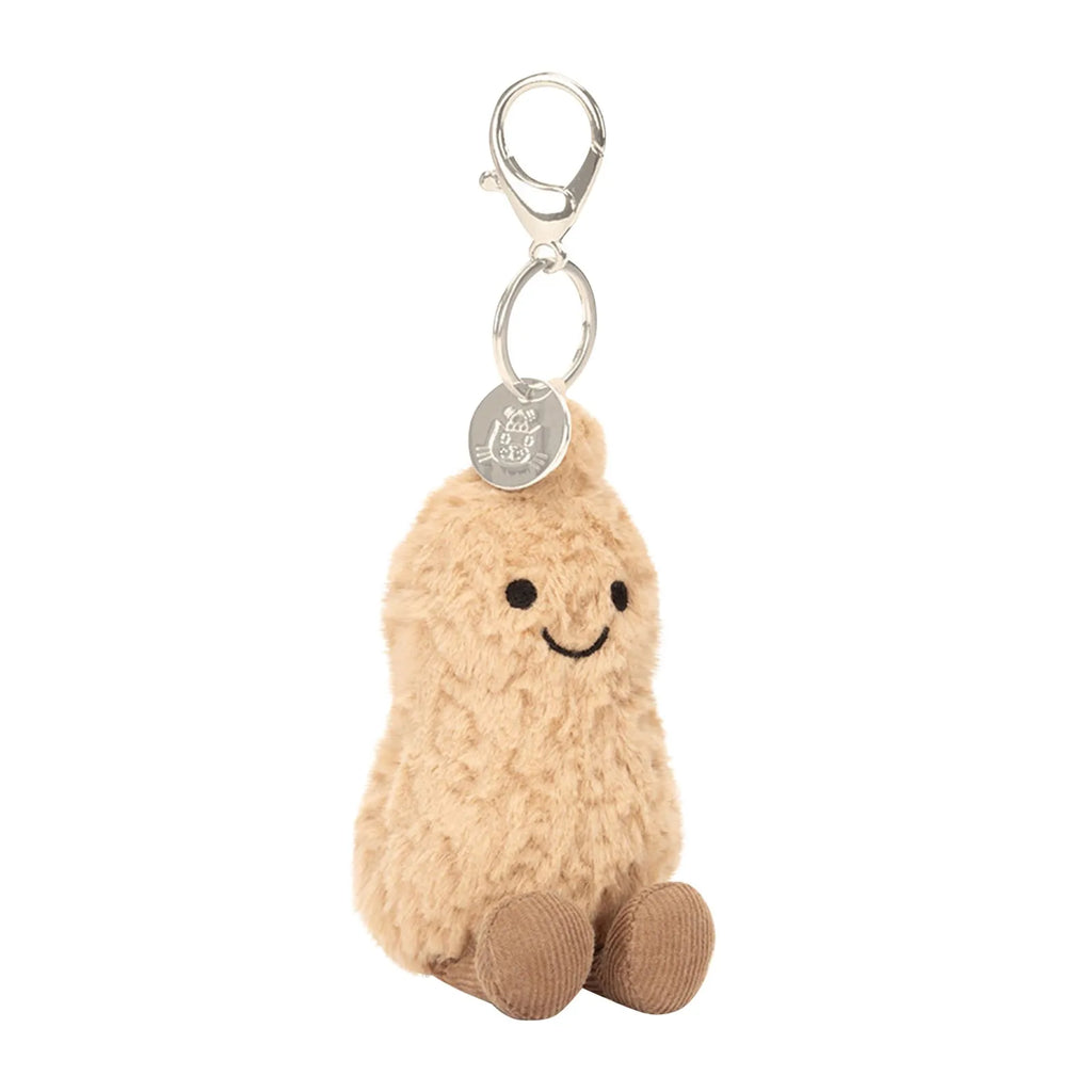 peanut keychain  Soft Stuffed Animal Toy Gift, Cute Bag Decor Simulation Peanut Doll, Portable Car Accessories