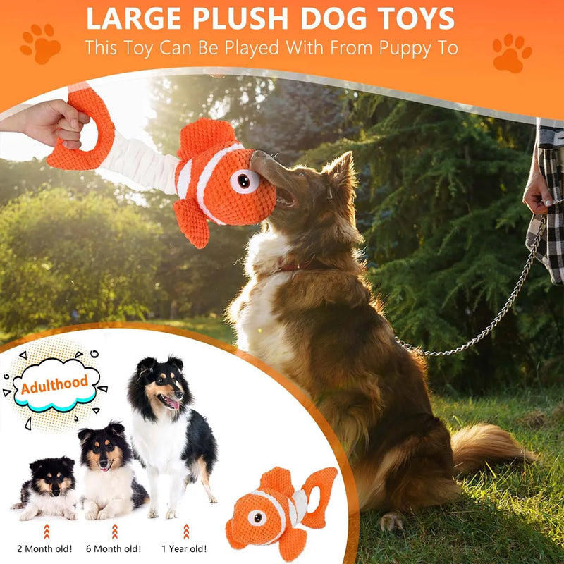 Squeaky Plush Dog Toys Interactive Durable Toys For Indoor And Outdoor Dog Chew Toys To Keep Them Busy For All Dogs Pet Supplies